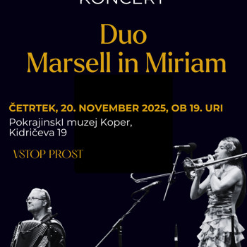 Duo Marsell in Miriam, koncert