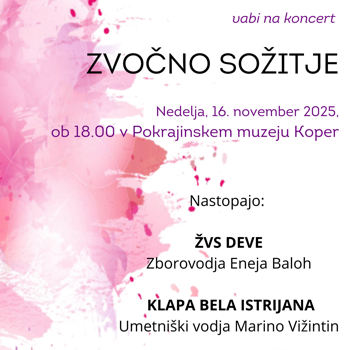 Koncert Zvočno sožitje